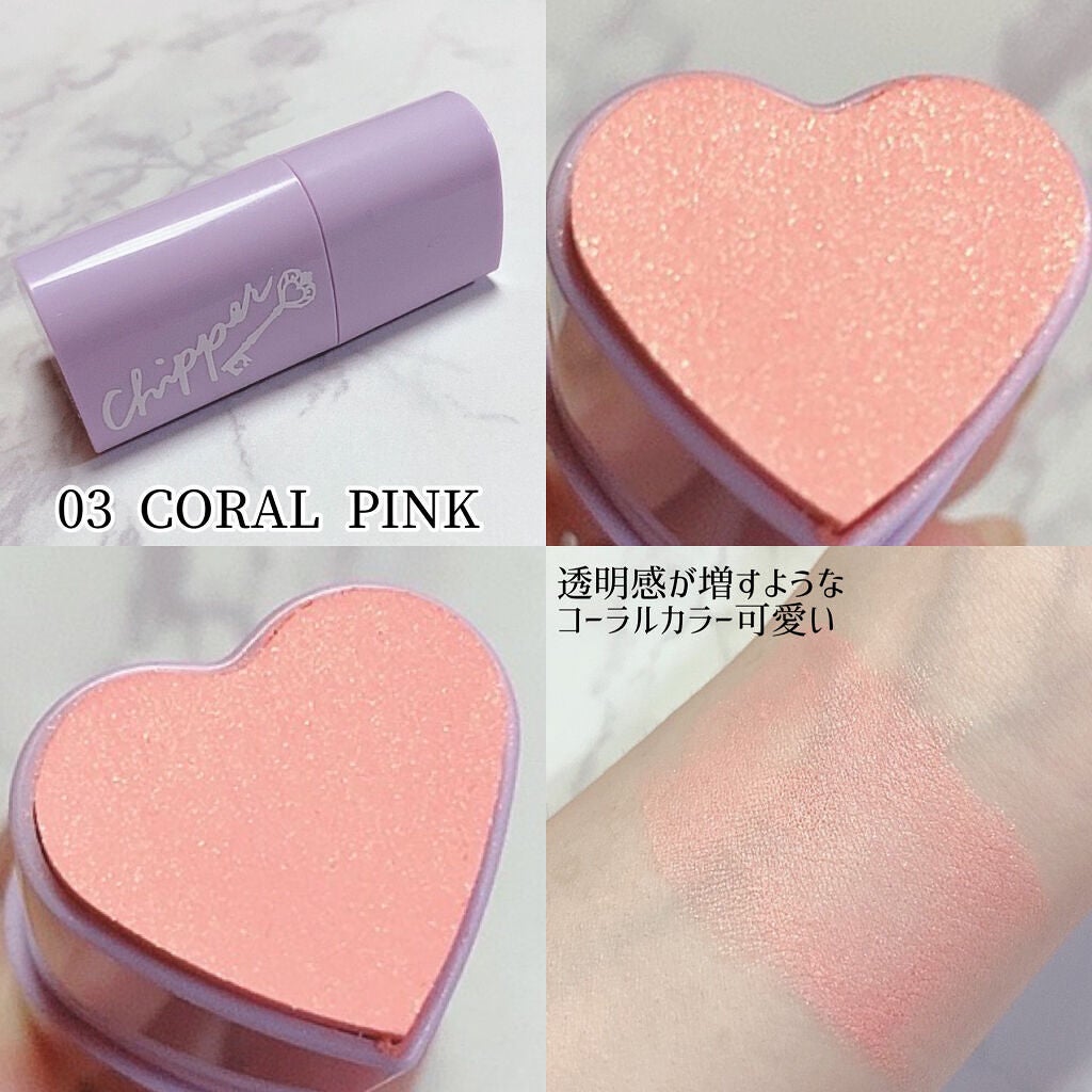 HEART STICK CHEEK/ラヴィジア/ジェル・クリームチークを使ったクチコミ(6枚目)