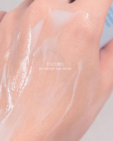 TOCOBO Bio watery sun creamのクチコミ「✽
⁡
𝗧𝗢𝗖𝗢𝗕𝗢 @tocobo_jp @tocobo_official 
⁡
⁡
▫️𝗕.....」（3枚目）