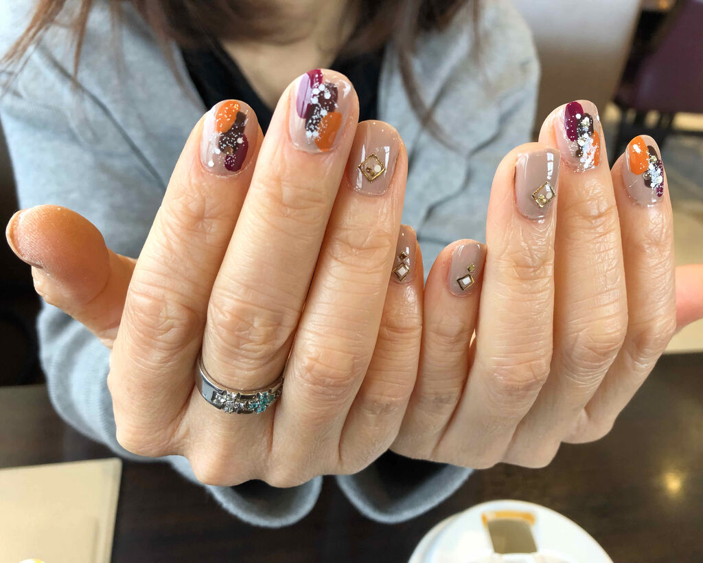カラフルネイルズ/キャンメイク/マニキュアを使ったクチコミ（1枚目）