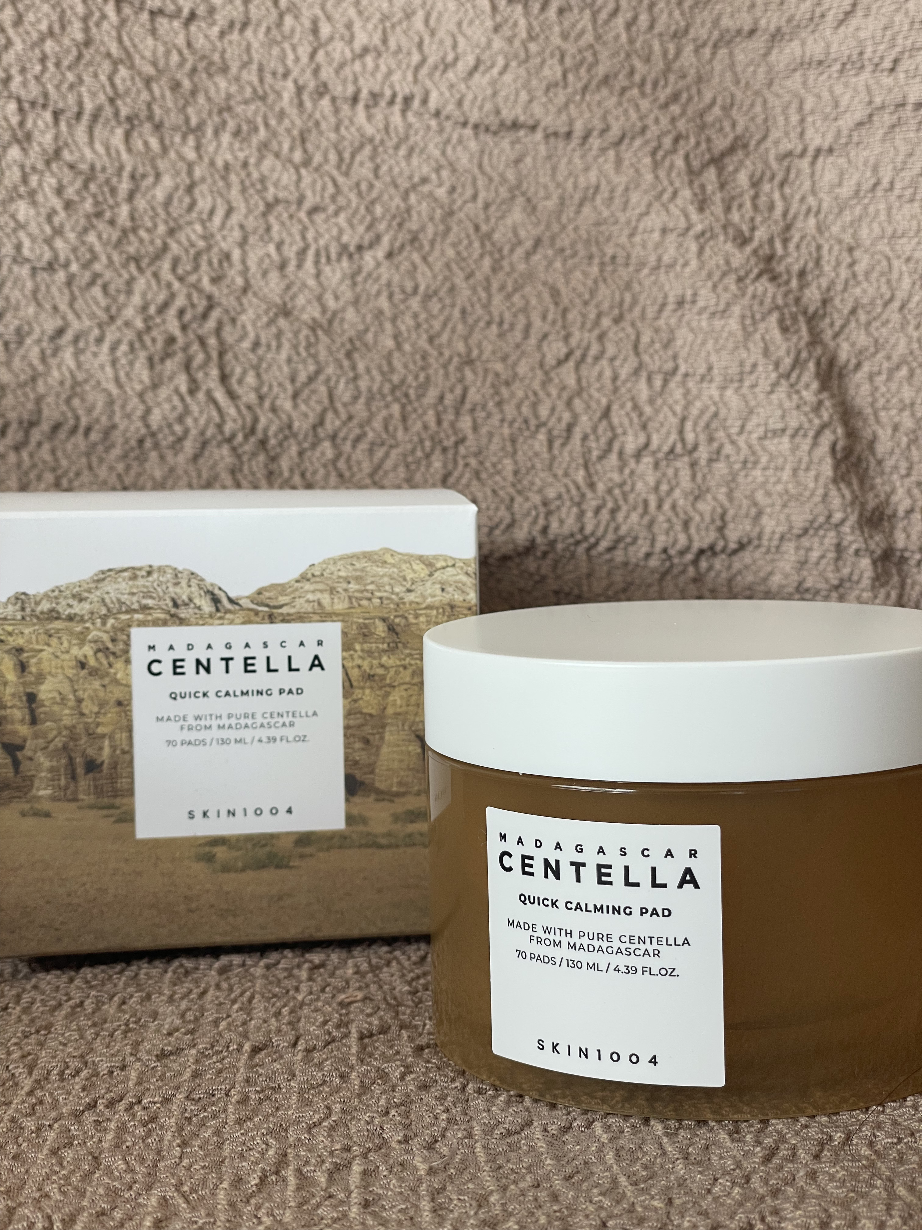 センテラ クイックカーミングパッド/SKIN1004/トナーパッドを使ったクチコミ（1枚目）