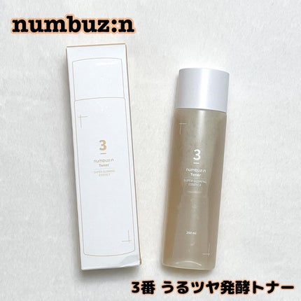 3番 うるツヤ発酵トナー/numbuzin/化粧水を使ったクチコミ(1枚目)