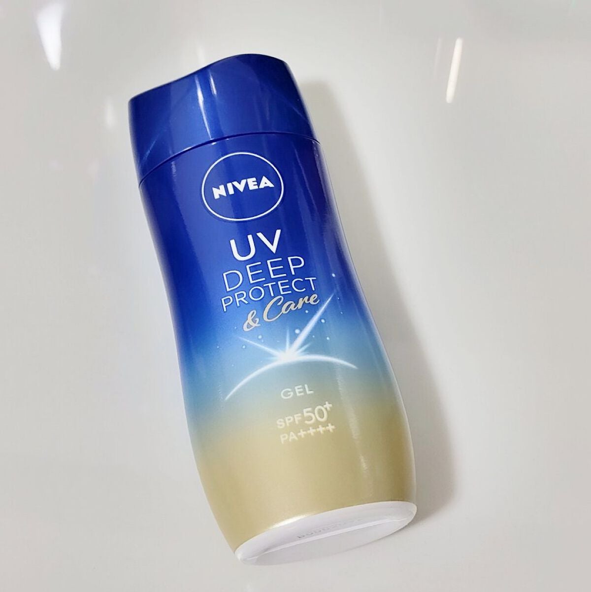 moe_cosmeticsfreak on LIPS 「ニベアUVディーププロテクト&ケア日焼け止めジェル✨毎日使いや..」(1枚目)