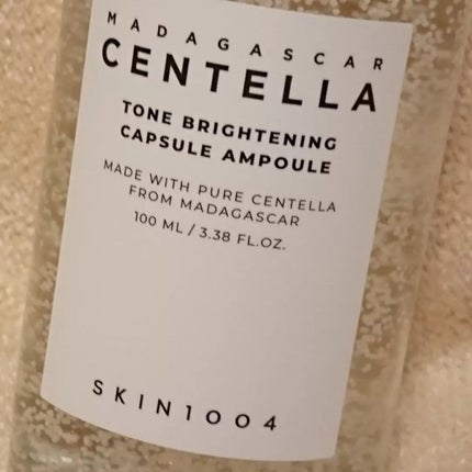 トーンブライトニング カプセルアンプル/SKIN1004/美容液を使ったクチコミ(2枚目)