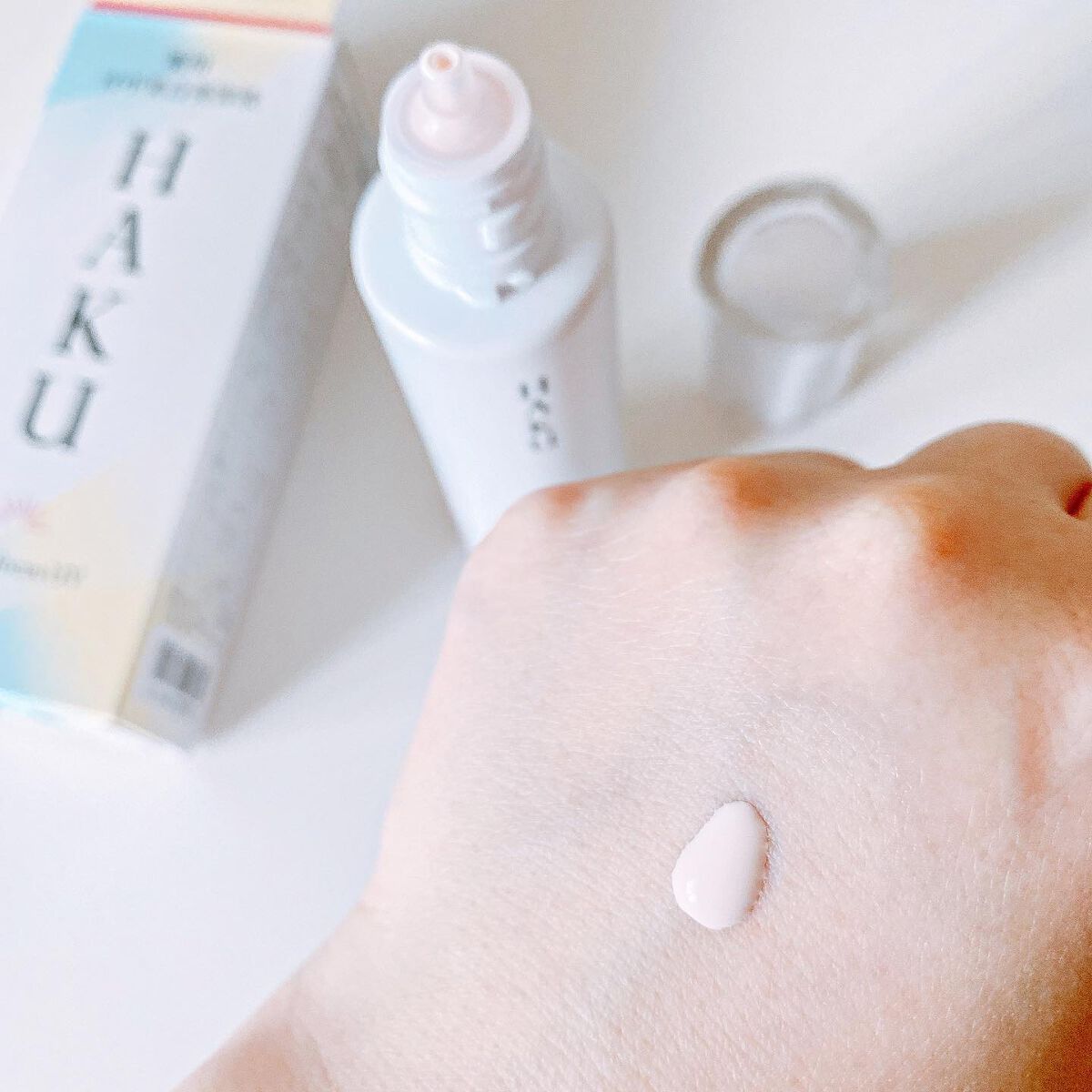 薬用　日中美白美容液/HAKU/美容液を使ったクチコミ（3枚目）