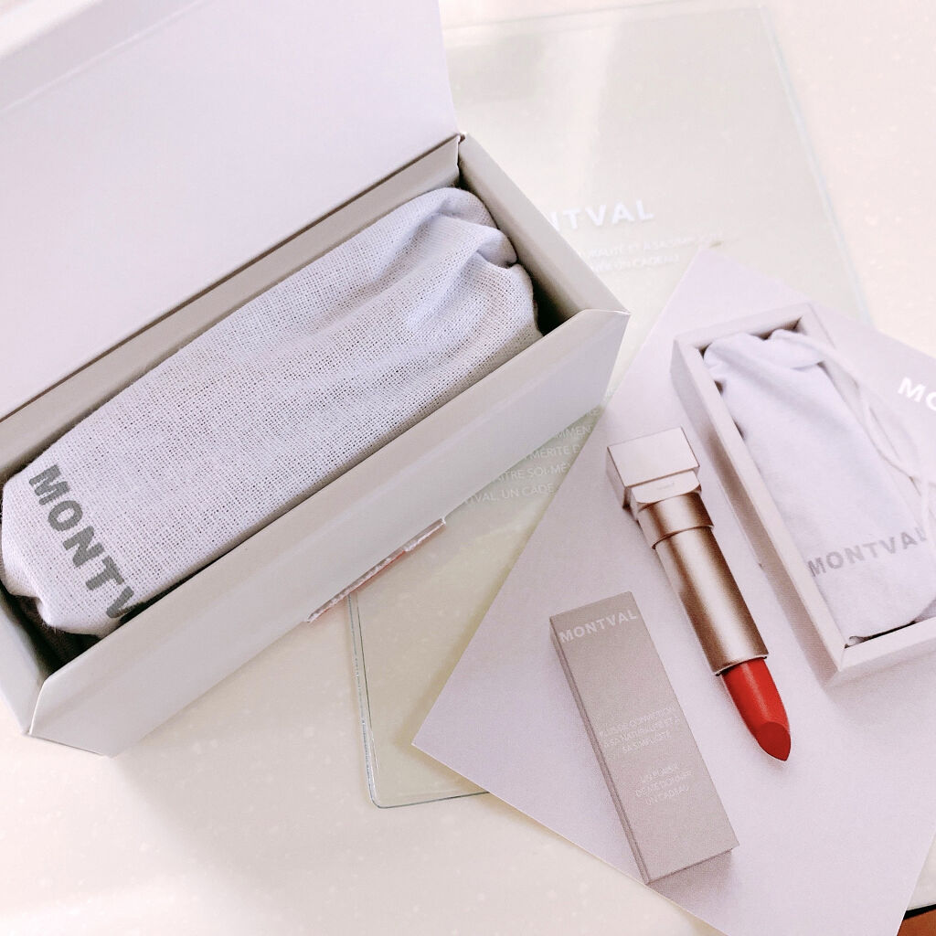 GLEAM ROUGE/MONTVAL/口紅を使ったクチコミ（3枚目）