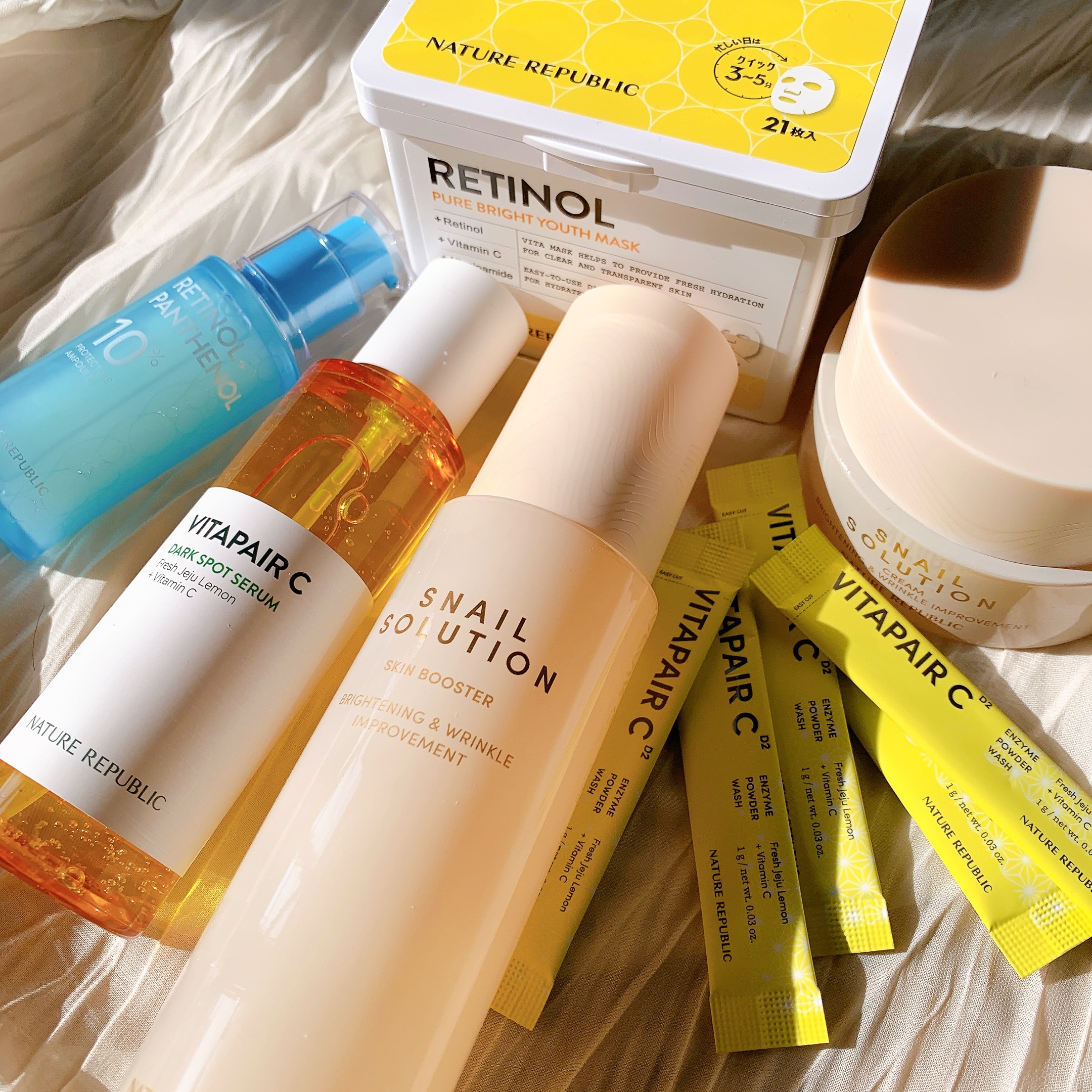 ビタペアC酵素洗顔パウダー/ネイチャーリパブリック/洗顔パウダーを使ったクチコミ（1枚目）