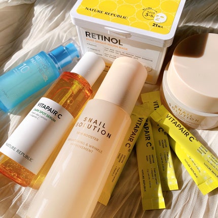 (旧)スネイルソリューションスキンブースター/ネイチャーリパブリック/ブースター・導入液を使ったクチコミ(1枚目)