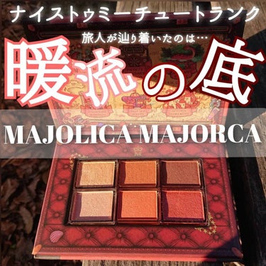 ナイストゥミーチュートランク/MAJOLICA MAJORCA/アイシャドウパレットを使ったクチコミ（1枚目）