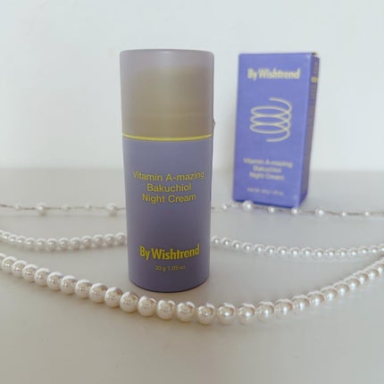 ビタミンA-mazingバクチオールナイトクリーム/By Wishtrend/フェイスクリームを使ったクチコミ(1枚目)