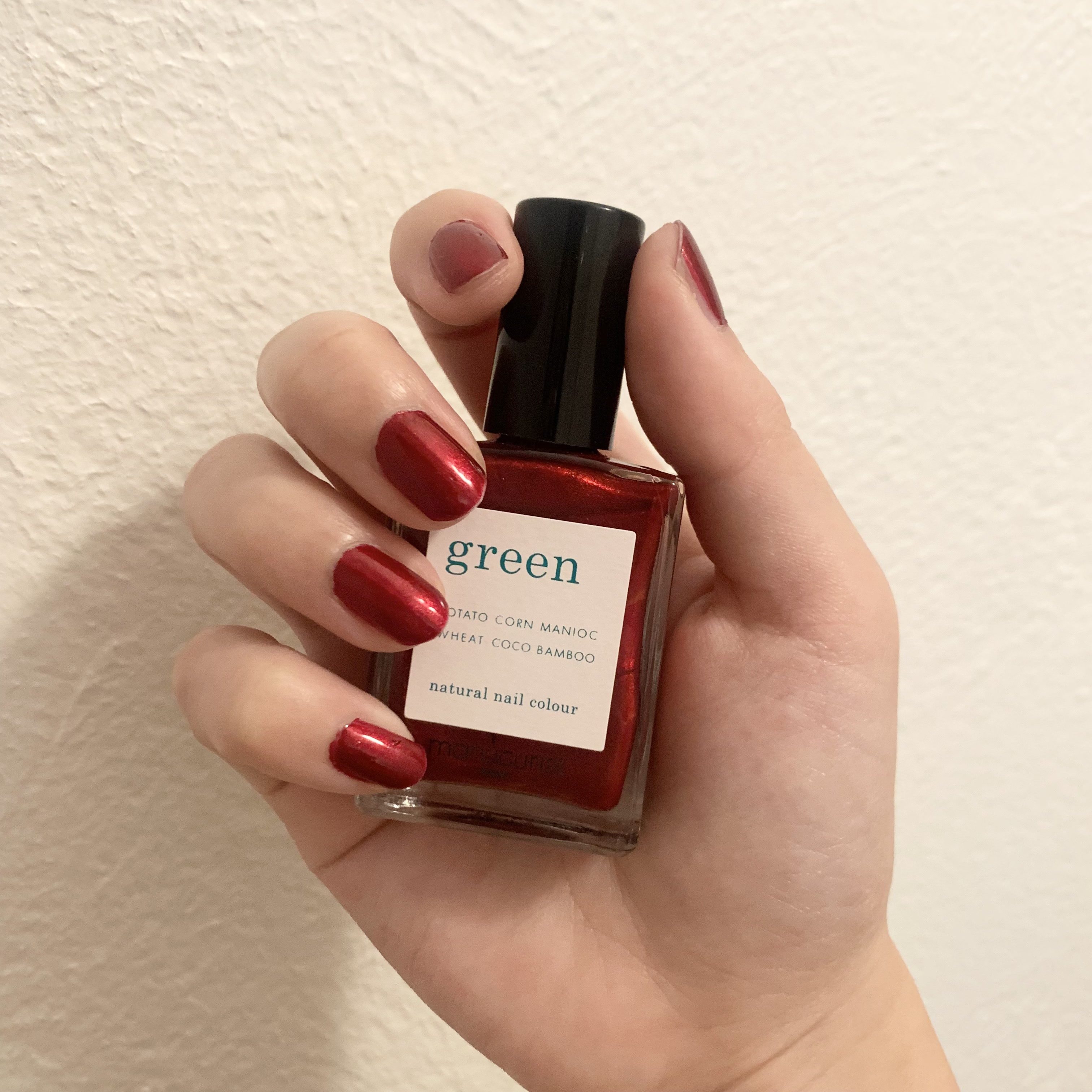 グリーン ナチュラルネイルカラー/manucurist/マニキュアを使ったクチコミ（1枚目）