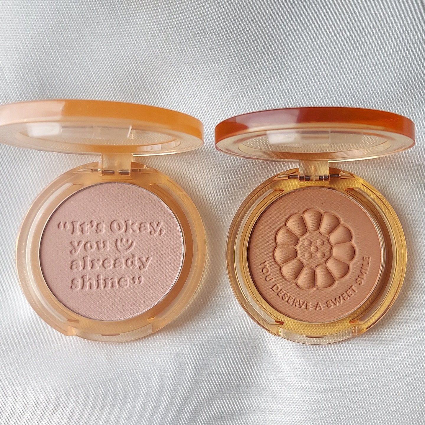 ピュア ブラッシュド サンシャイン チーク/PERIPERA/パウダーチークを使ったクチコミ（1枚目）