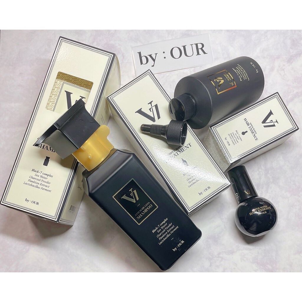 V7 アンチヘアロス シャンプー/by : OUR/サロンシャンプーを使ったクチコミ（1枚目）