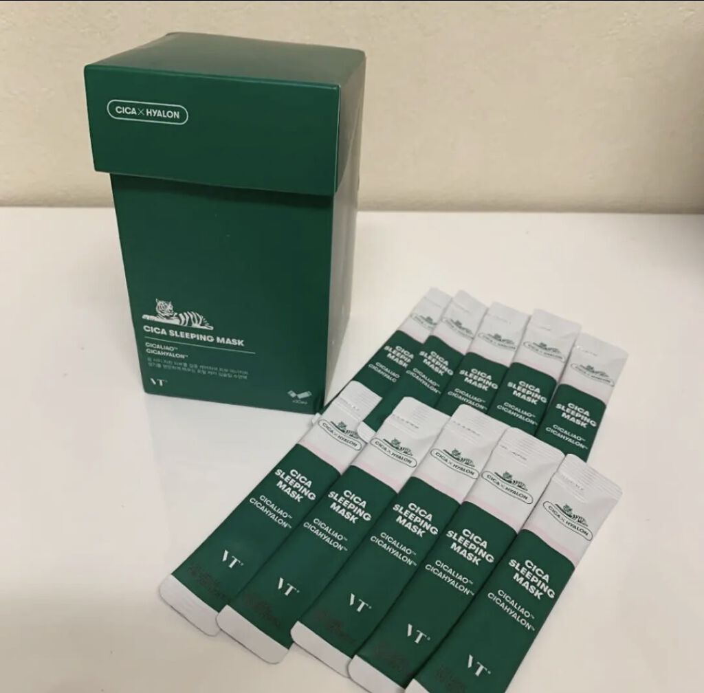 CICA スリーピングマスク/VT/シートマスク・パックを使ったクチコミ（3枚目）