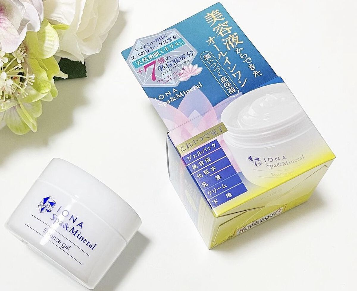 エッセンス ジェル/イオナ スパ＆ミネラル/オールインワン化粧品を使ったクチコミ（1枚目）