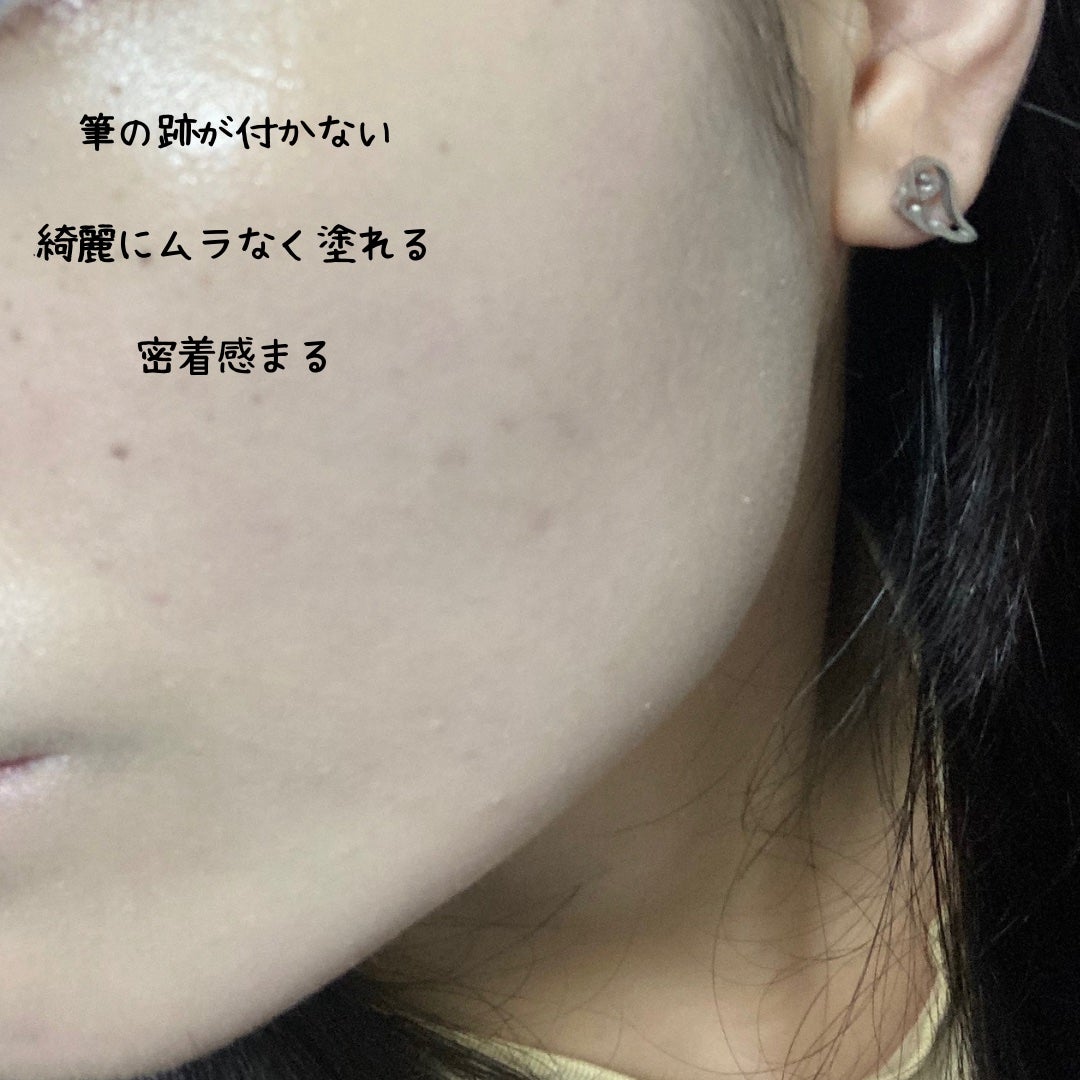 Fillimilli Vカットファンデーションブラシ 822/fillimilli/メイクブラシを使ったクチコミ(4枚目)