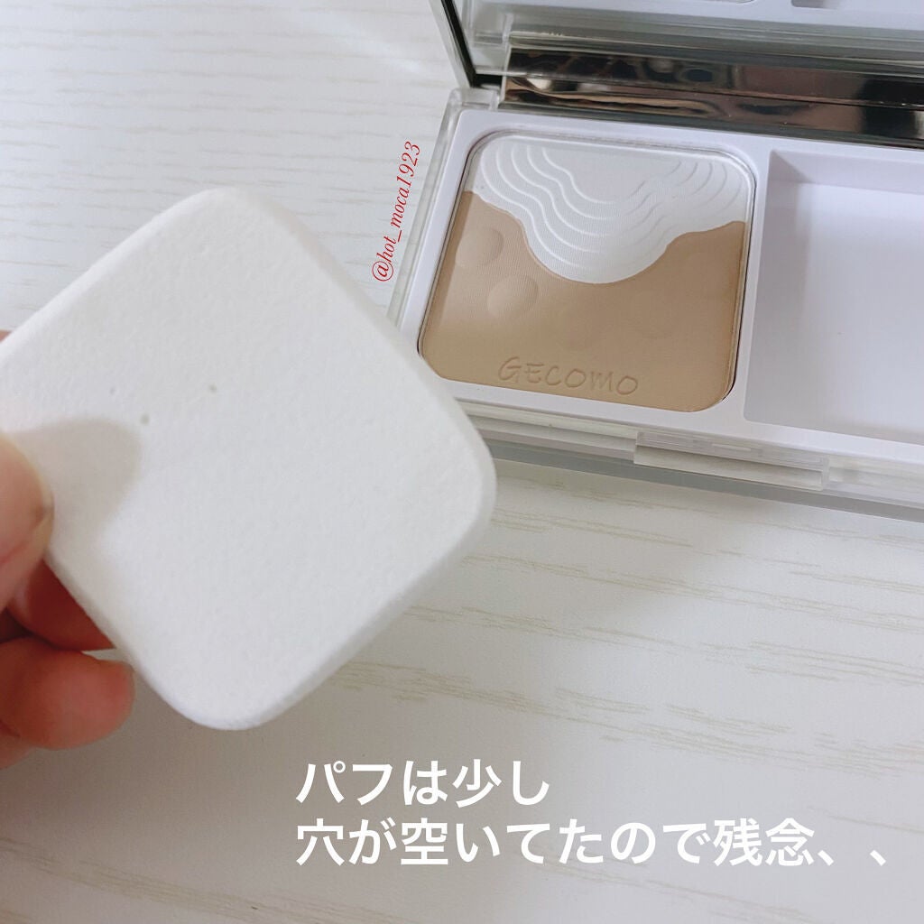 GCM ポーラーベアダブルパウダー/gecomo/パウダーファンデーションを使ったクチコミ(5枚目)