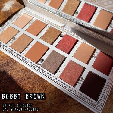 ゴールデン イリュージョン アイシャドウ パレット/BOBBI BROWN/パウダーアイシャドウを使ったクチコミ（1枚目）