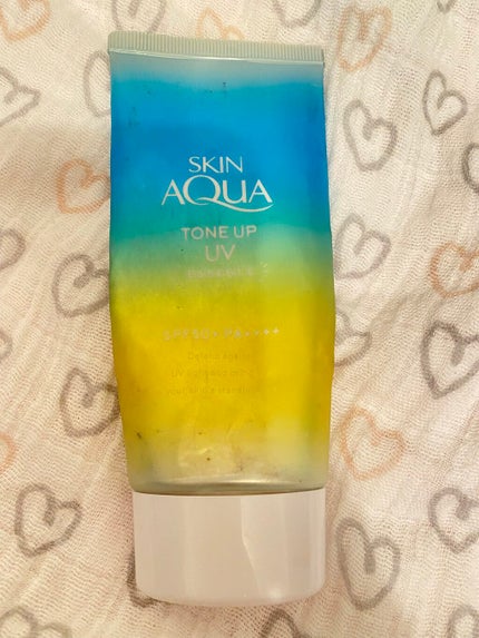 スキンアクア トーンアップUVエッセンス/スキンアクア/日焼け止めクリームを使ったクチコミ(1枚目)