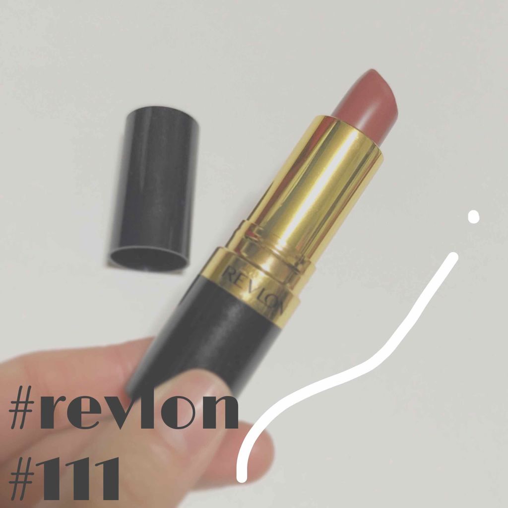 スーパー ラストラス リップスティック/REVLON/口紅を使ったクチコミ(1枚目)