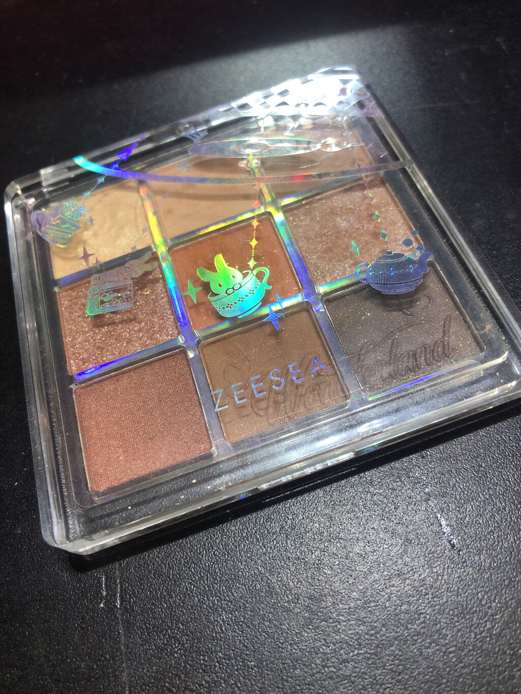 クォーツ 9色アイシャドウパレット(ドリームランドアイシャドウ)/ZEESEA/アイシャドウパレットを使ったクチコミ（1枚目）
