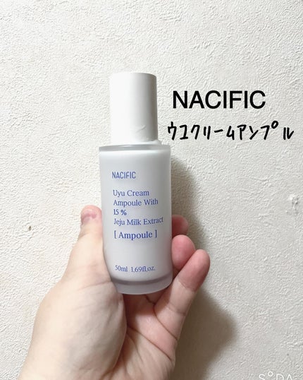 ericosmeのクチコミ「⭐️購入品⭐️
㊗️ATEEZがNACIFICの新モデルに
トレカ目的でウユシリーズを購入.....」(2枚目)