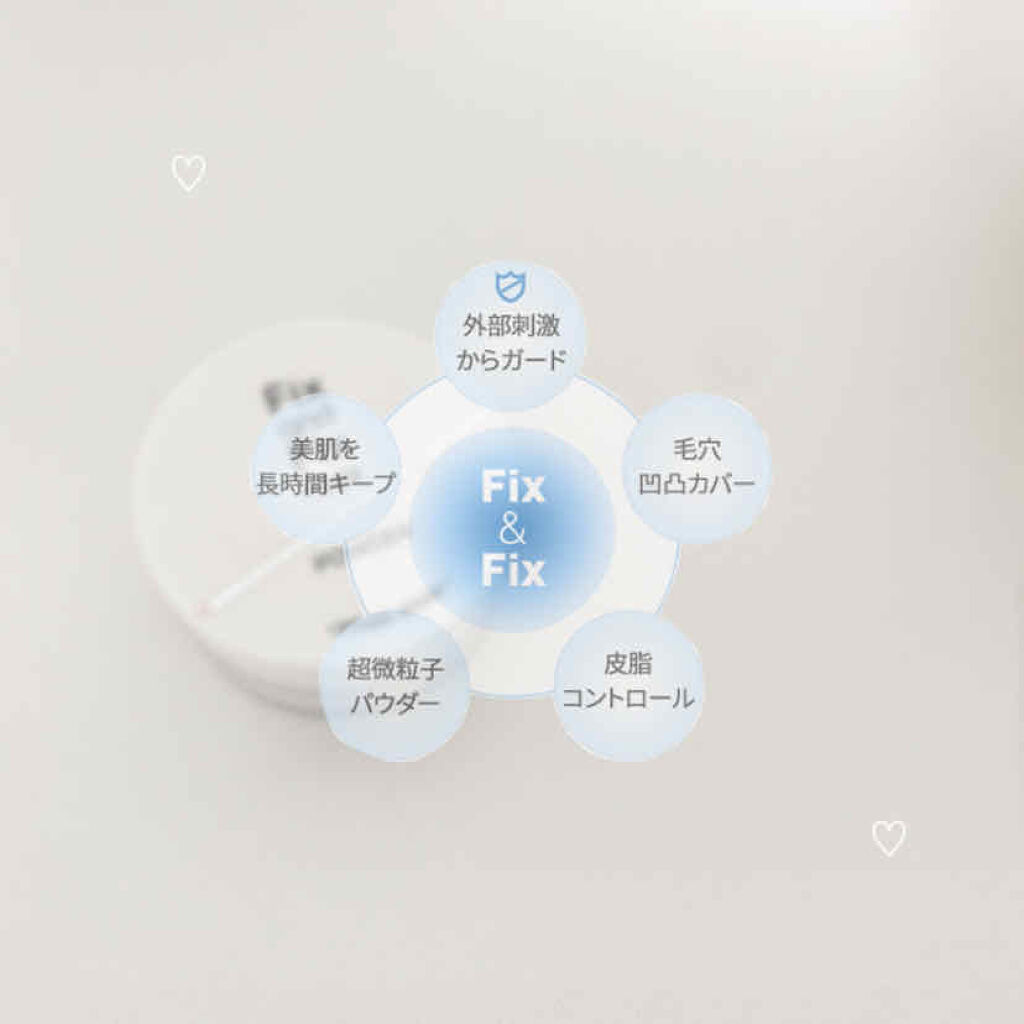 フィックス＆フィックス パウダーフィクサー/ETUDE/ルースパウダーを使ったクチコミ（2枚目）