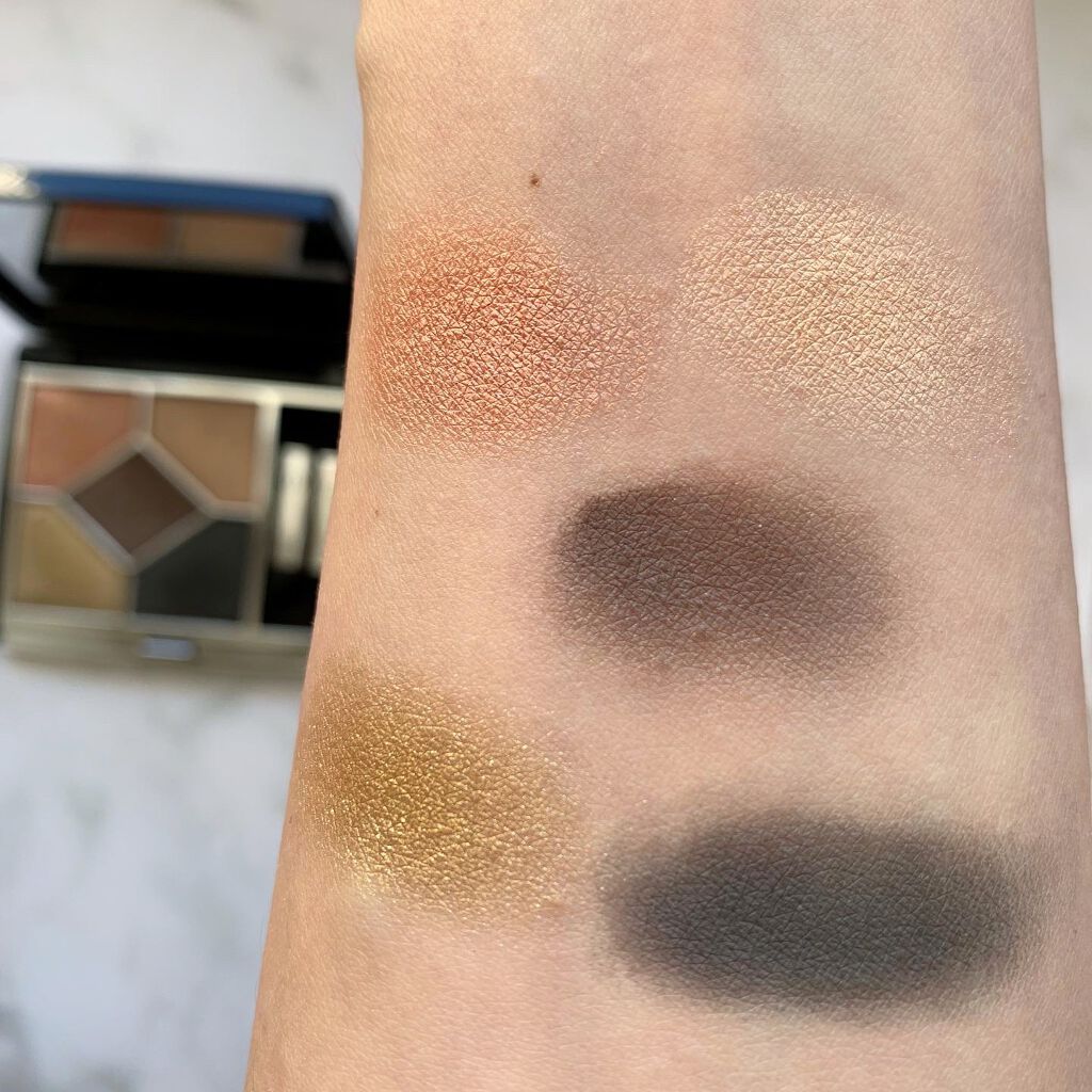 【旧】サンク クルール クチュール 579 ジャングル/Dior/アイシャドウパレットを使ったクチコミ（3枚目）