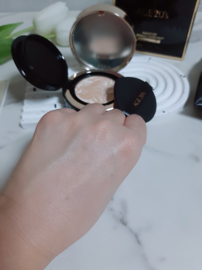 SIGNATURE ESSENCE COVER PACT /AGE20’s/クリーム・エマルジョンファンデーションを使ったクチコミ(7枚目)