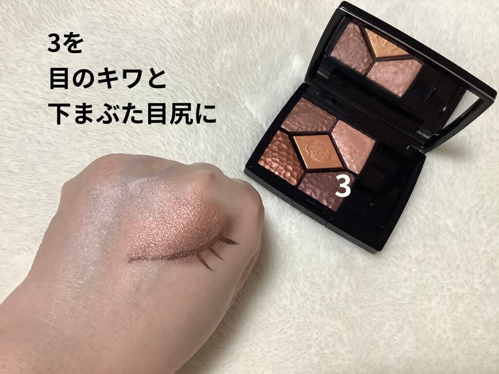 サンク クルール<ワイルド アース>/Dior/アイシャドウパレットを使ったクチコミ(5枚目)