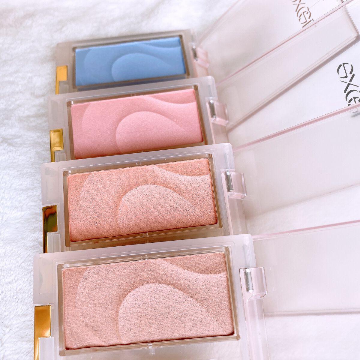 シームレストーン ブラッシュ/excel/パウダーチークを使ったクチコミ(1枚目)