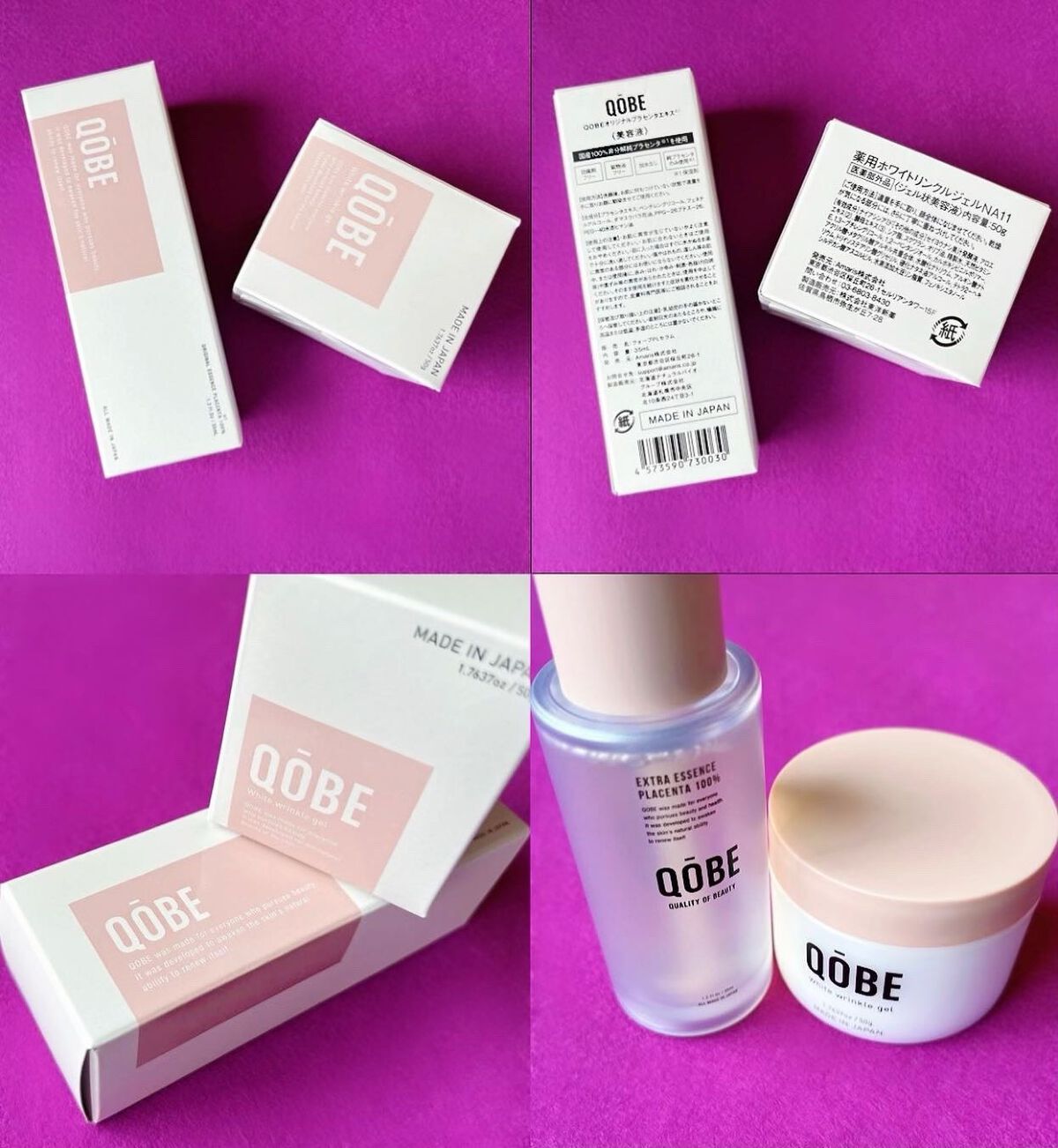 オリジナルプラセンタエキス/QOBE/美容液を使ったクチコミ（2枚目）