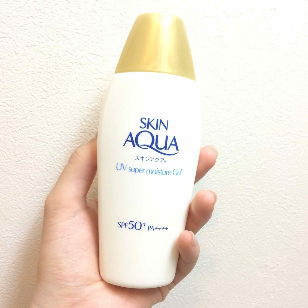 スキンアクア スーパーモイスチャージェル/スキンアクア/日焼け止めジェルを使ったクチコミ（1枚目）