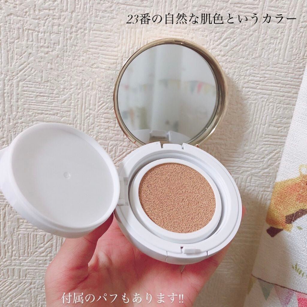M クッション ファンデーション(モイスチャー)/MISSHA/クッションファンデーションを使ったクチコミ(2枚目)