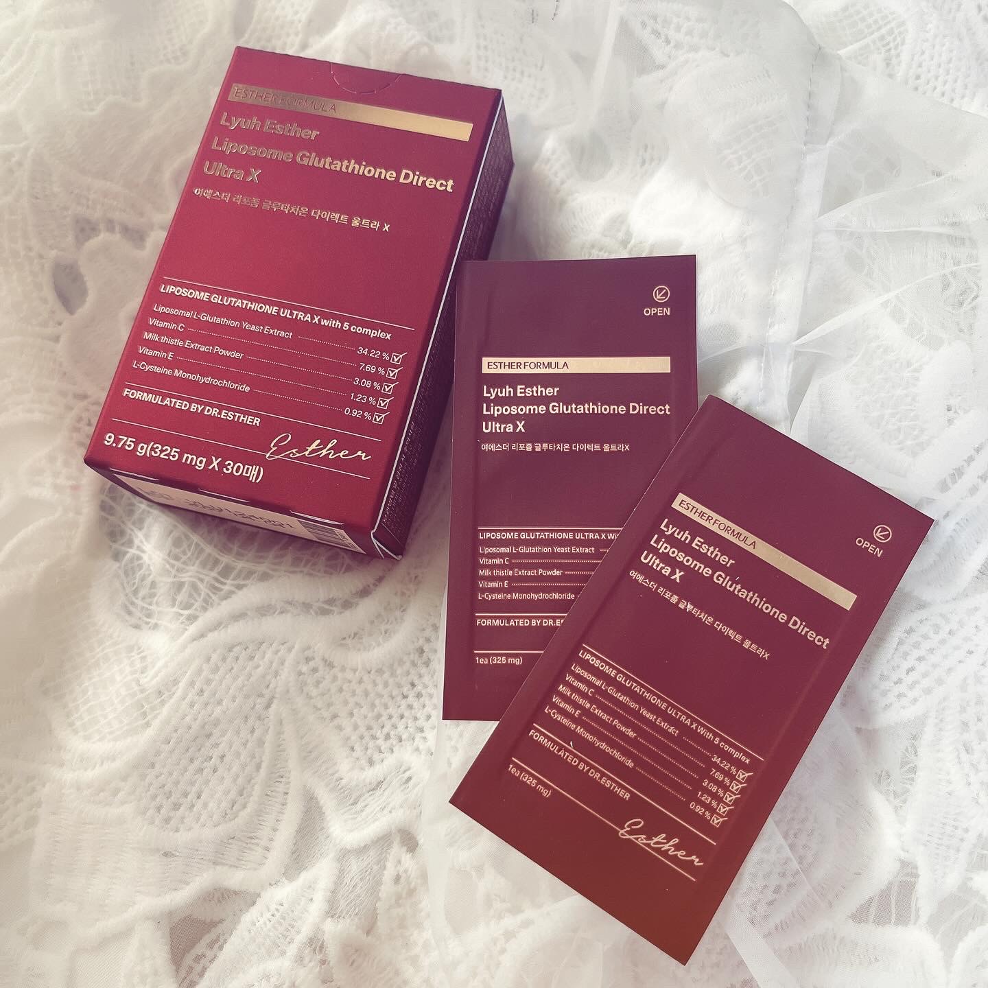 ヨエスターGLTダイレクトウルトラX/ESTHER FORMULA/美容サプリメントを使ったクチコミ（1枚目）