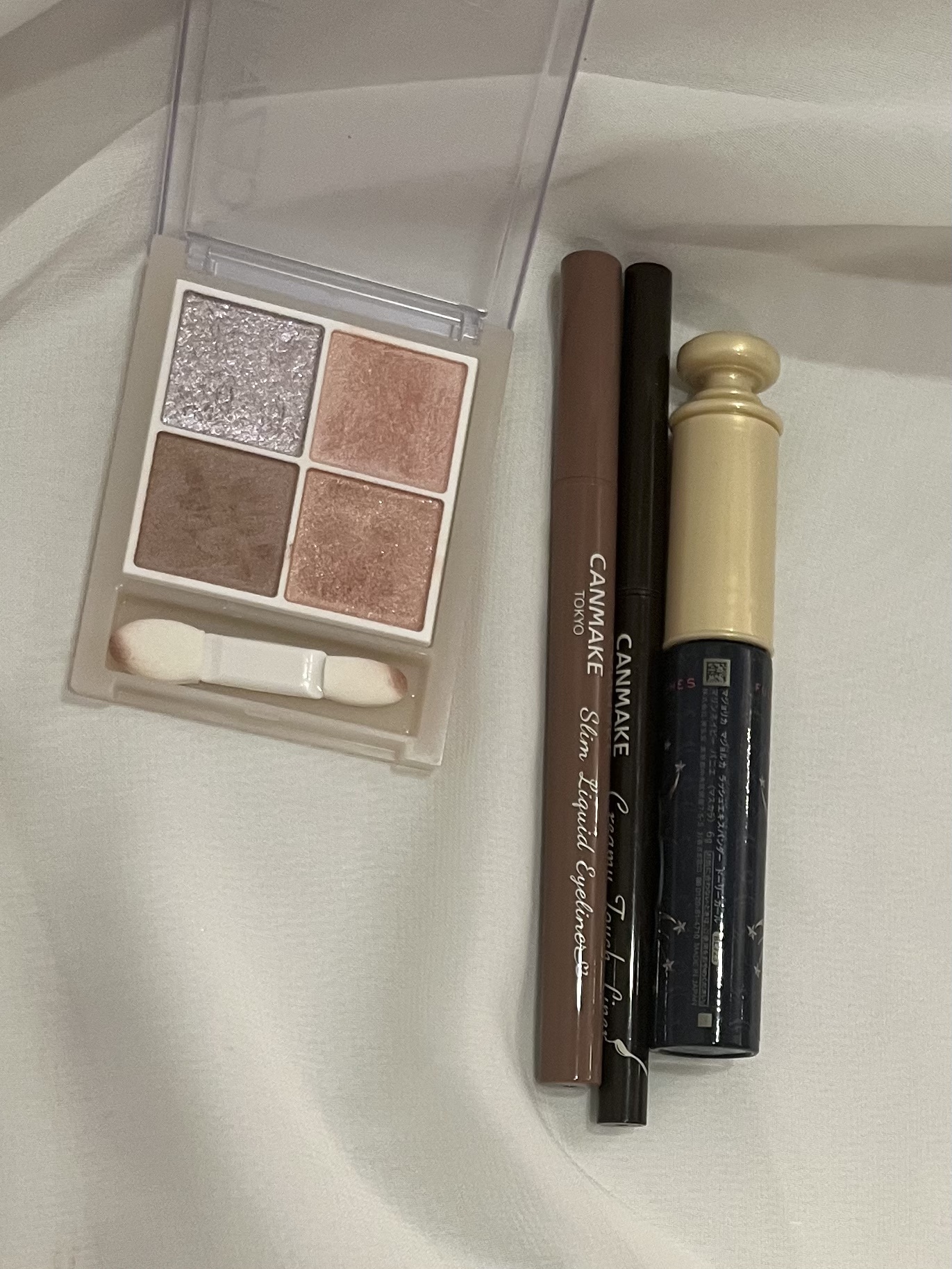 スリムリキッドアイライナー/キャンメイク/リキッドアイライナーを使ったクチコミ（1枚目）