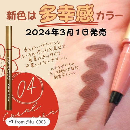 ベルベットライナー/LUMIURGLAS/リキッドアイライナーを使ったクチコミ(4枚目)