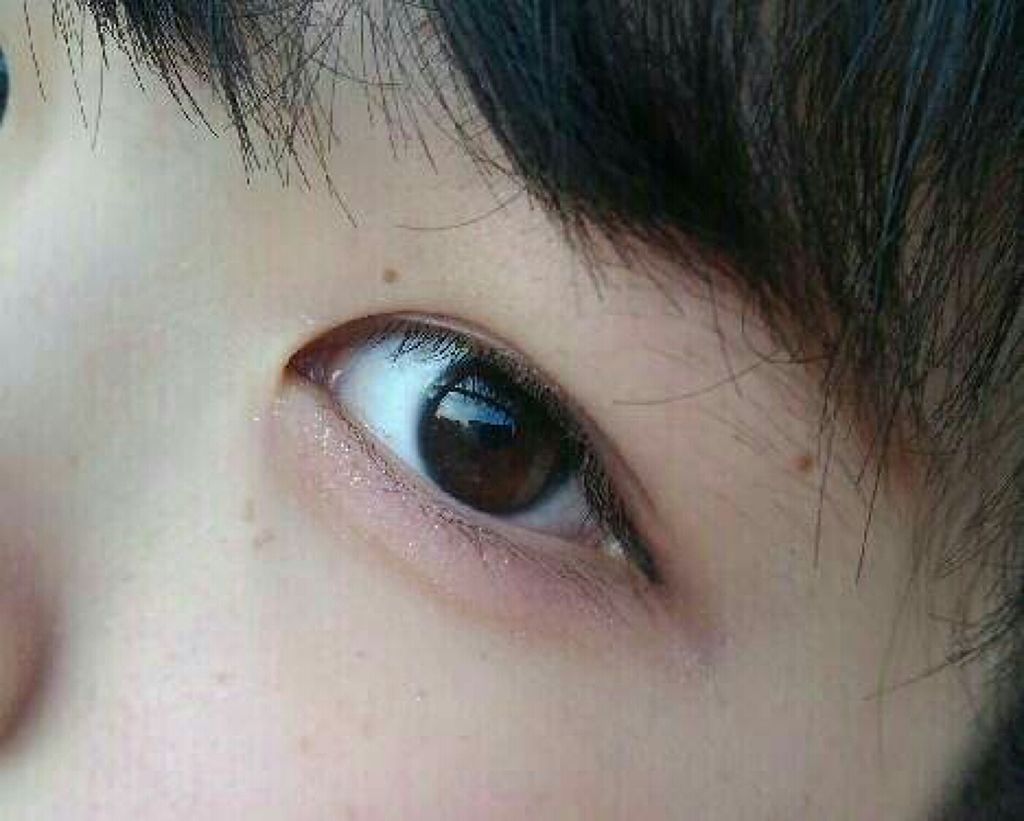 カンコレ リキッドアイライナー/DAISO/リキッドアイライナーを使ったクチコミ（3枚目）