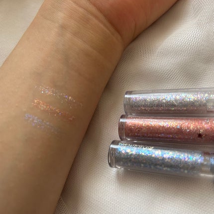 リキッド グリッター シャドウ/rom&nd/グリッターを使ったクチコミ(6枚目)