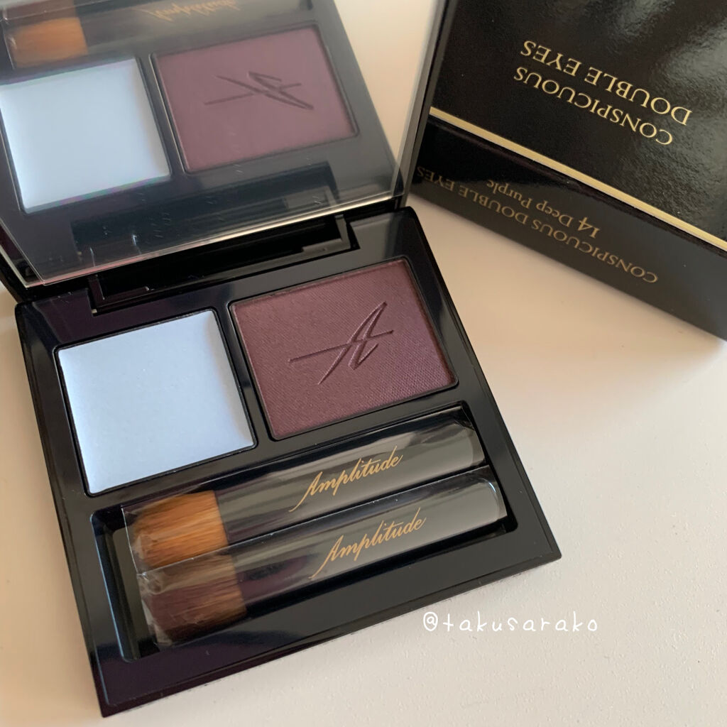 コンスピキュアス ダブルアイズ/Amplitude/アイシャドウパレットを使ったクチコミ（1枚目）