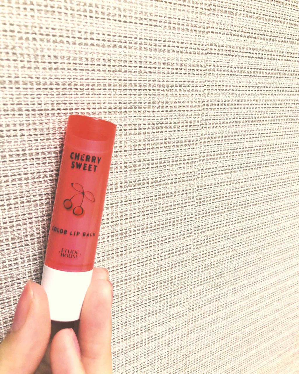 チェリースイート カラーリップバーム/ETUDE/口紅を使ったクチコミ（1枚目）