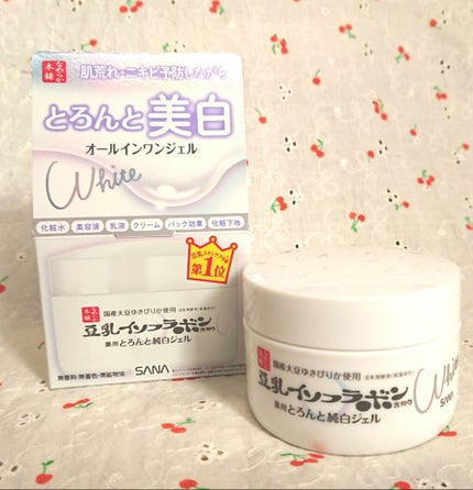 とろんと濃ジェル 薬用美白 N/なめらか本舗/オールインワン化粧品を使ったクチコミ(1枚目)