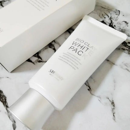 ぎんむぎ@フォロバするお👍🏻🎀 on LIPS 「クレイと美肌菌でWアプローチの塗るパック!?ビオクレイホワイト..」(5枚目)