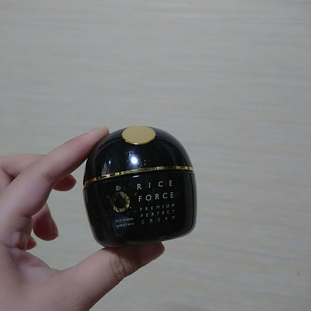 プレミアムパーフェクトクリーム/ライスフォース/フェイスクリームを使ったクチコミ（1枚目）