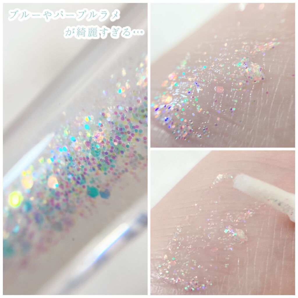 スパークリングギャラクシーリキッドアイシャドウ/COLORKEY/リキッドアイシャドウを使ったクチコミ(2枚目)