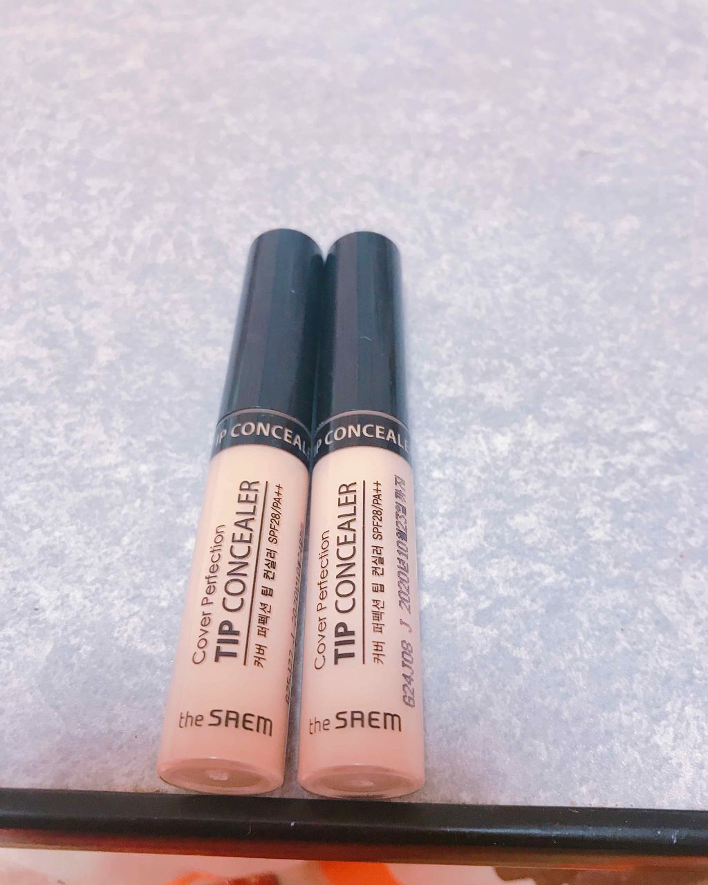 カバーパーフェクション チップコンシーラー/the SAEM/リキッドコンシーラーを使ったクチコミ(1枚目)