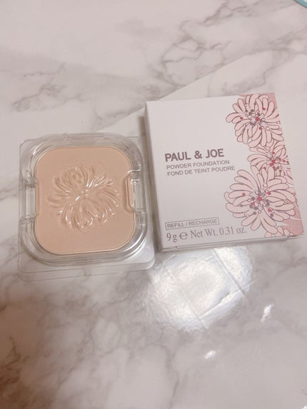 ヴェール ファンデーション 101 ライトオークル/PAUL & JOE BEAUTE/パウダーファンデーションを使ったクチコミ(2枚目)