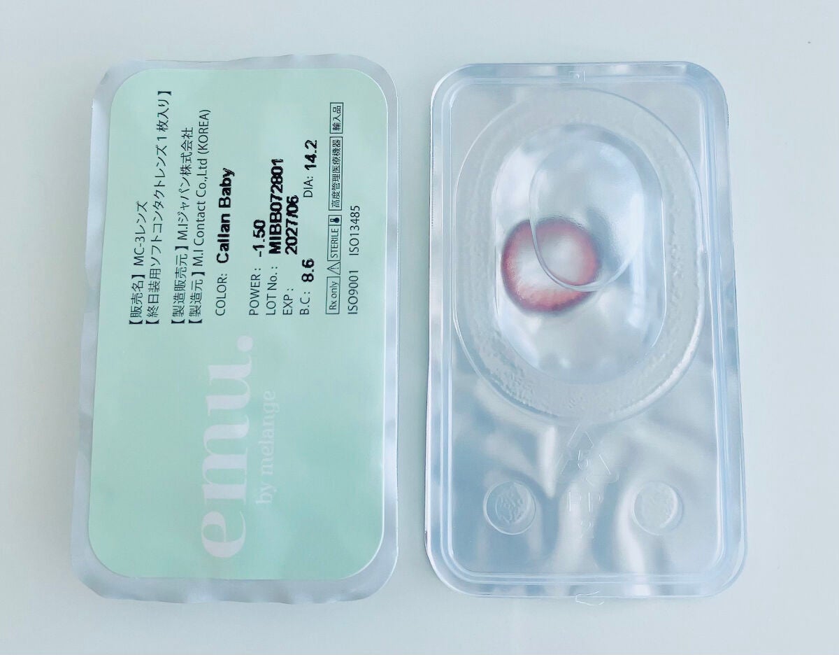 emu. by melange/emu. by melange/カラーコンタクトレンズを使ったクチコミ(2枚目)