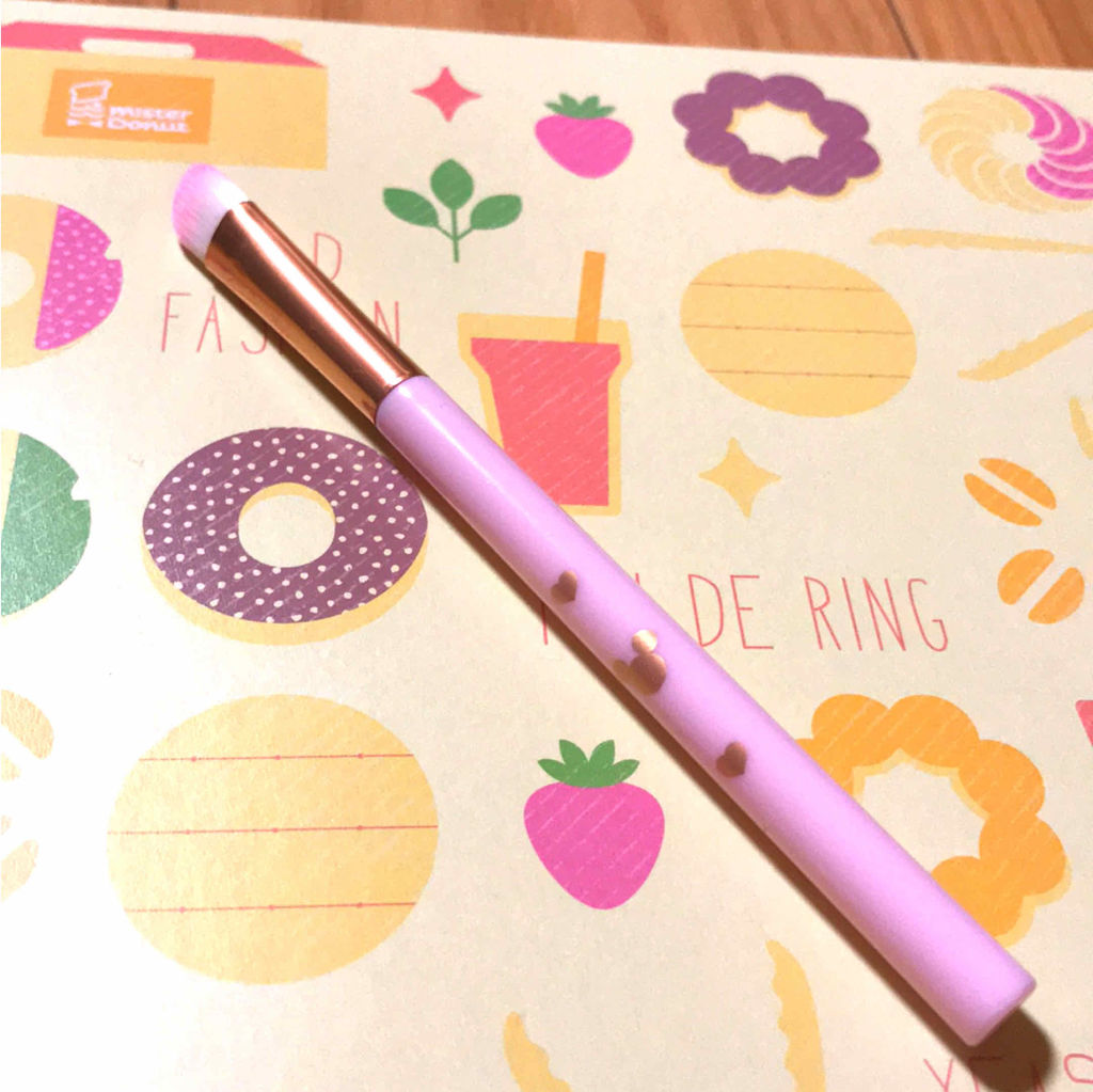 ごくふわっ ミッキーブラシ/DAISO/メイクブラシを使ったクチコミ（1枚目）