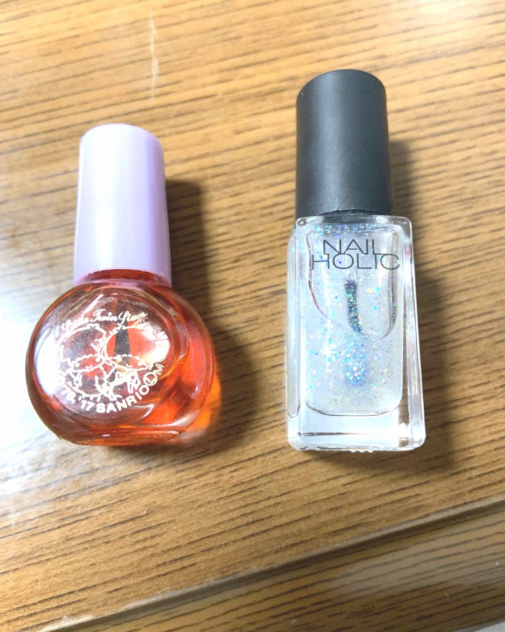 ネイルホリック Top coat SP042 ラメ/ネイルホリック/ネイルトップコートを使ったクチコミ（2枚目）