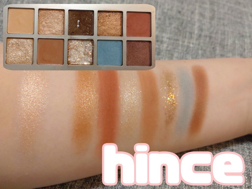 ニューデップスアイシャドウパレット/hince/アイシャドウパレットを使ったクチコミ（3枚目）